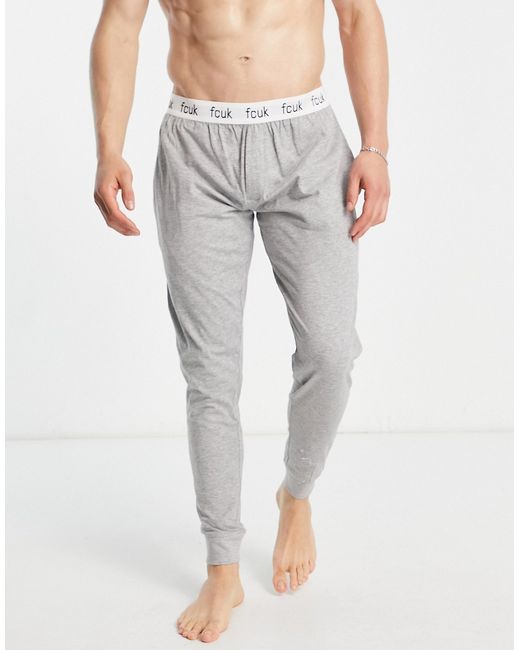 French Connection lounge pants in light