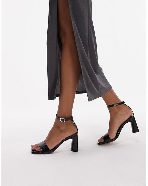 TopShop Daisy two part heeled sandal in