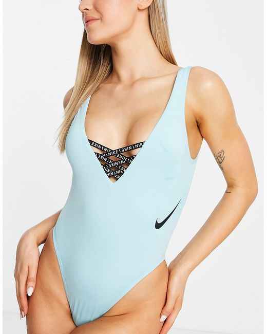 Nike Swimming Icon U-back one piece swimsuit in