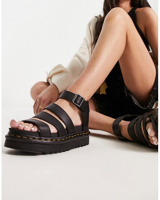 Dr. Martens Vegan Blaire chunky sandals in