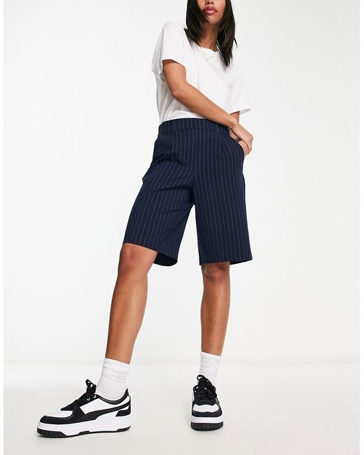 Vero Moda tailored pinstripe shorts in part of a set
