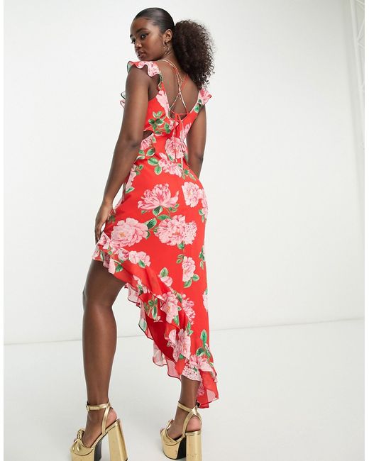 Ever New slit maxi dress in floral