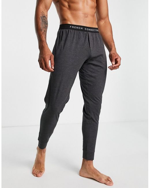 French Connection lounge pants in charcoal-
