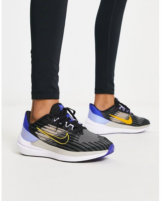 Nike Running Air Winflo 9 sneakers in and multi