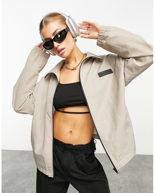 ASOS Weekend Collective Nylon track jacket in
