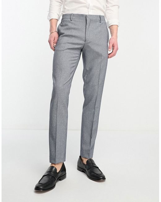 River Island skinny houndstooth suit pants in