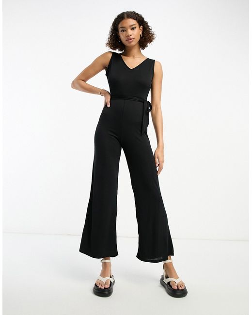 River Island strappy jumpsuit in