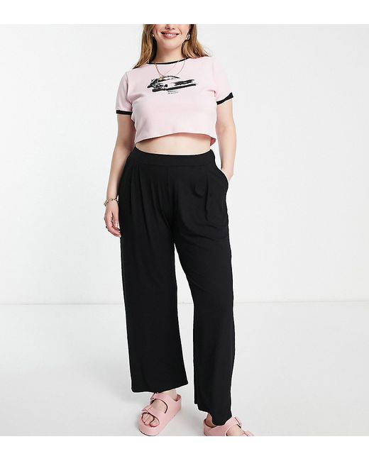 Yours pleat front tailored pants in