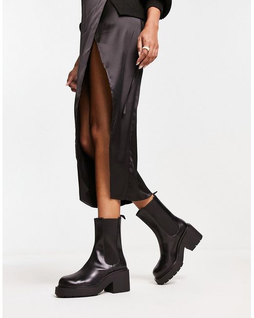 Monki boot with chunky sole in