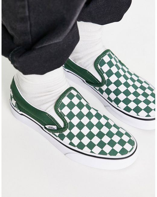Vans Slip-On Classic checkerboard sneakers in