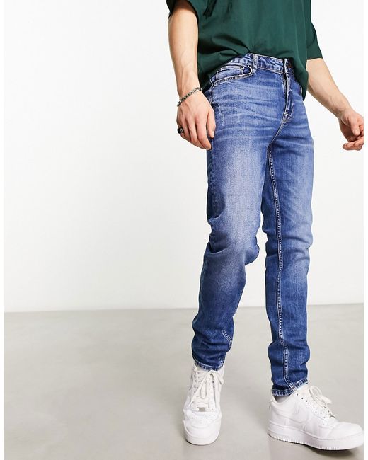 Asos Design skinny jeans in Y2k dark wash