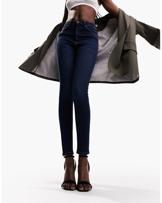 Asos Design ultimate skinny jeans in dark
