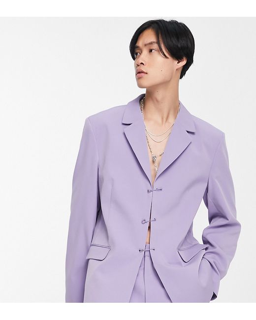 Collusion blazer in lilac part of a set-