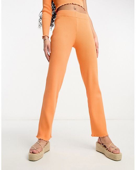 Monki flare pants in part of a set