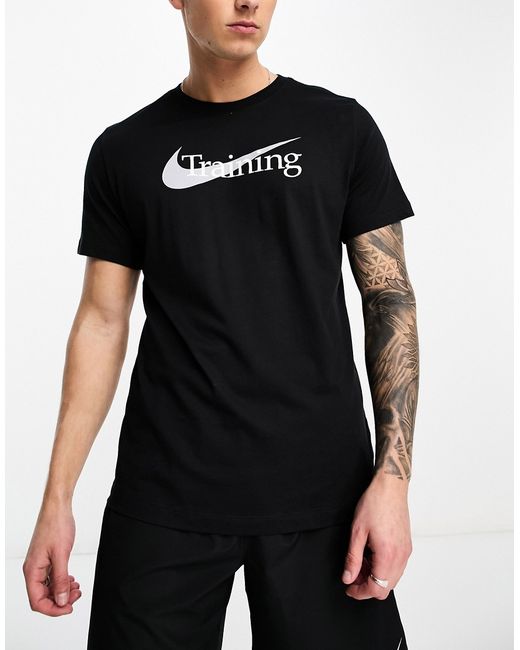 Nike Training Dri-Fit swoosh t-shirt in