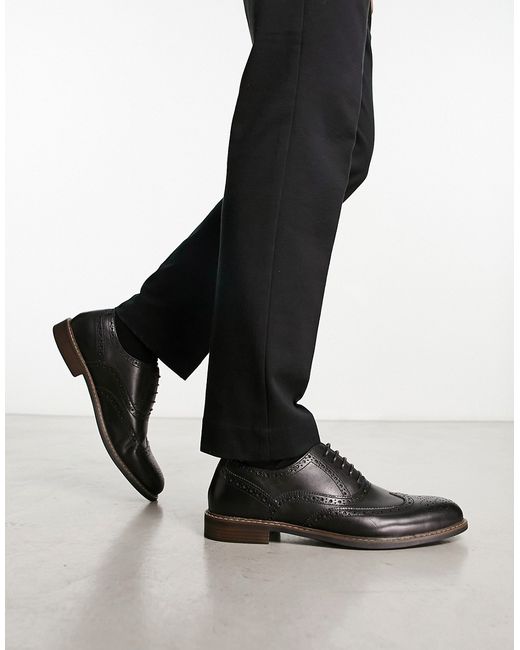 Thomas Crick leather formal brogues in