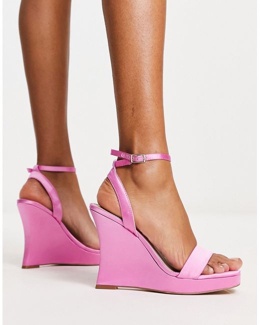 Aldo Nuala curved wedge sandals in