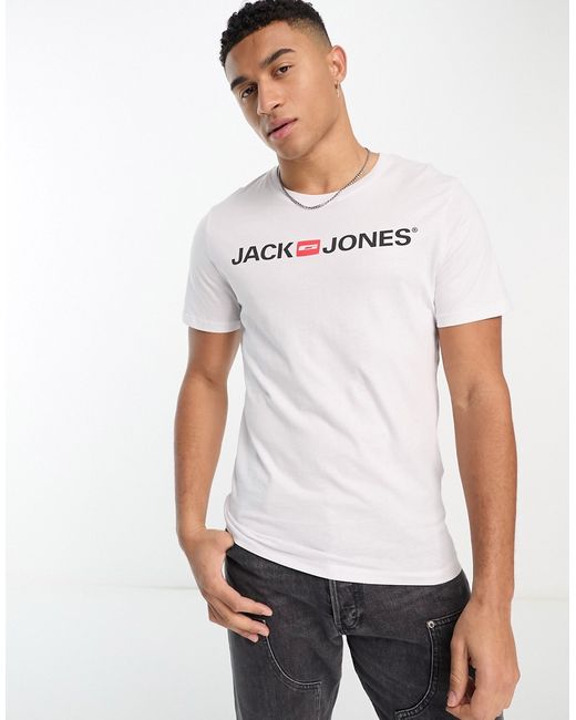 Jack & Jones logo t-shirt in