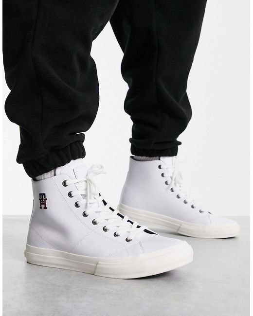Tommy Hilfiger leather sneaker in