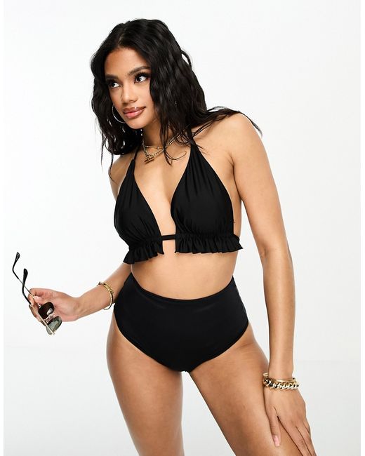Asos Design mix and match high waist bikini bottom in