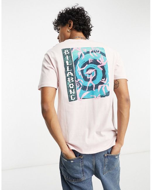 Billabong spiral t-shirt in pale