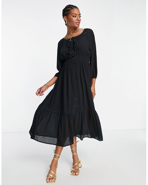 French Connection boho maxi dress in
