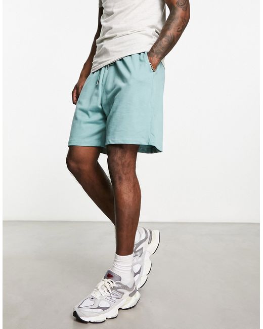 Asos Design oversized jersey shorts in
