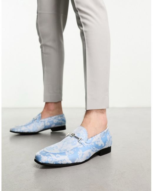 Asos Design loafers in floral print