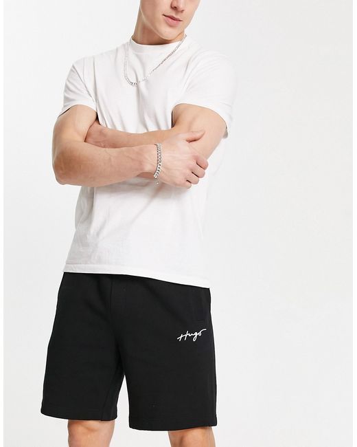 Hugo Boss Dampinas relaxed fit jersey shorts in