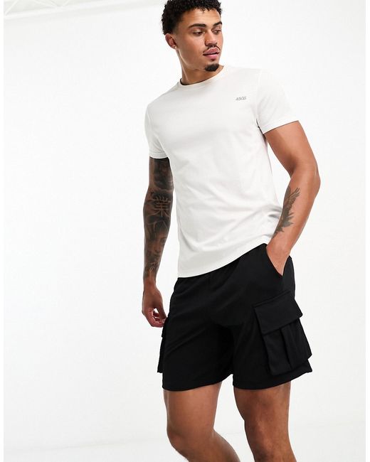 Asos 4505 technical jersey training shorts with cargo pocket in