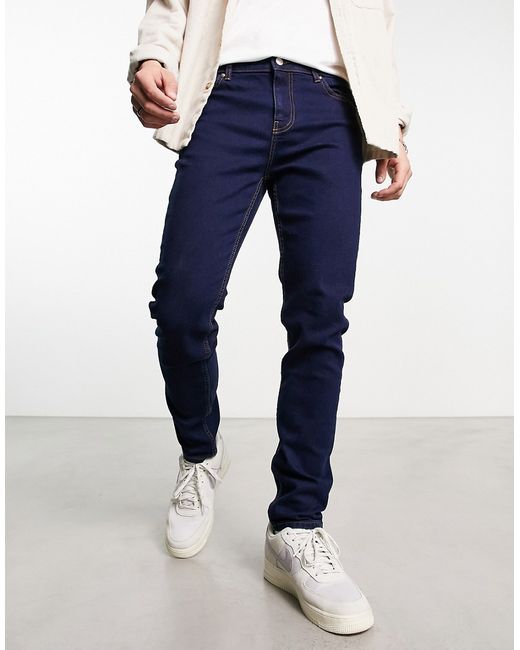 Asos Design skinny jeans in indigo-
