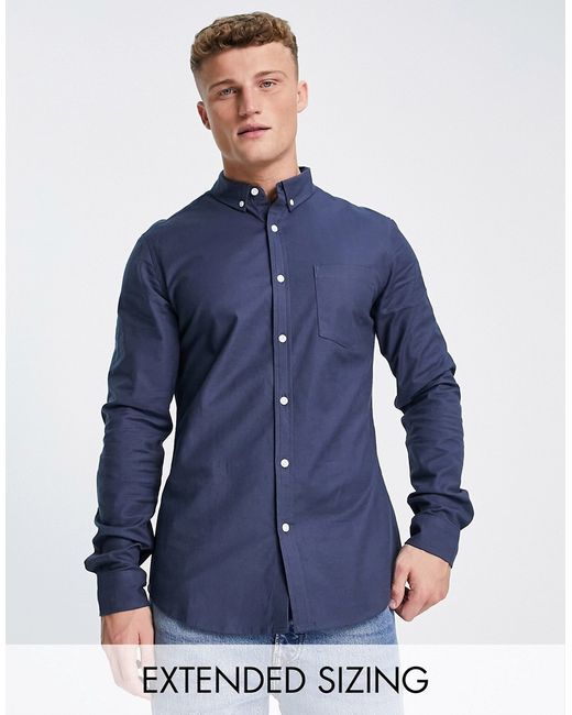 Asos Design slim fit oxford shirt in