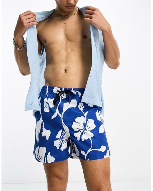Only & Sons floral swim short in