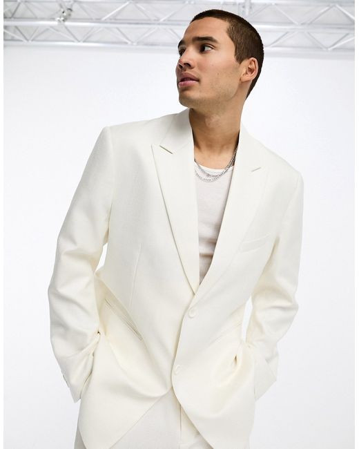 Sixth June oversized double breasted suit jacket in