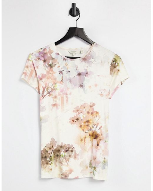 Ted Baker Ayleyc floral top in