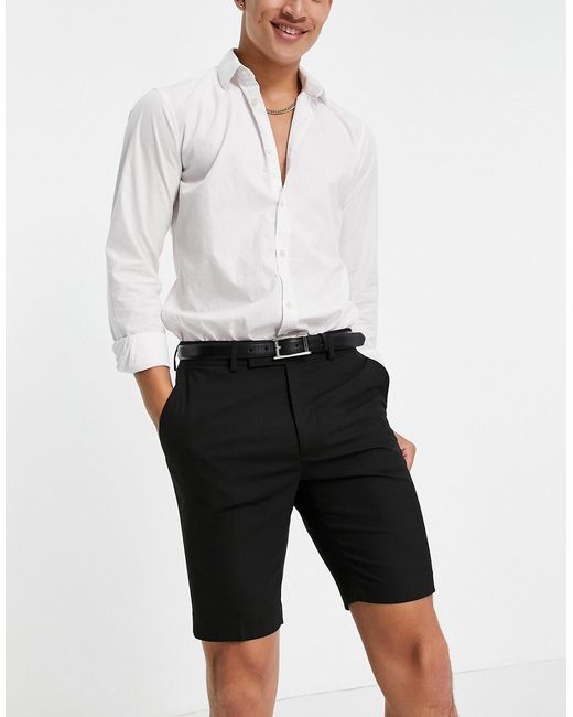 Asos Design smart slim shorts in