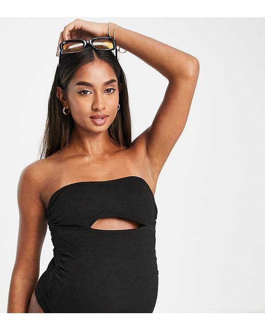 The Frolic Maternity cut out halter swimsuit in