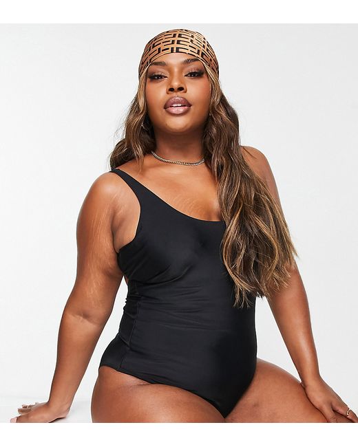 Ivory Rose Curve scoop swimsuit in
