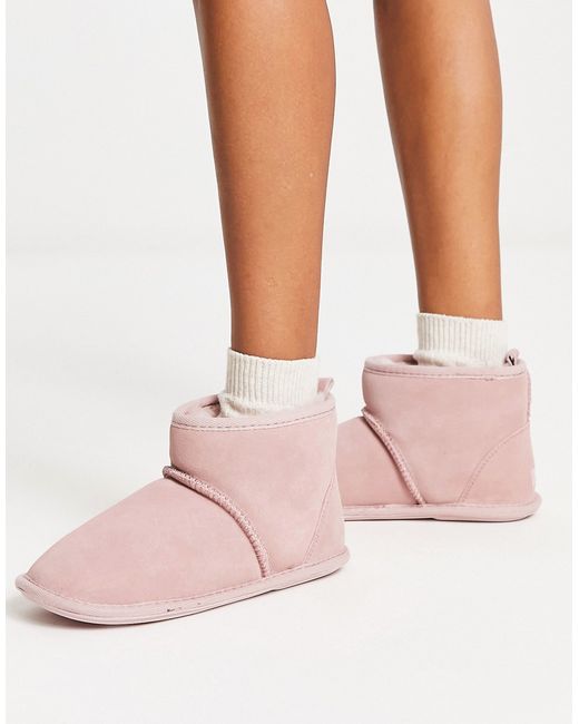 Sheepskin by Totes boot slippers in