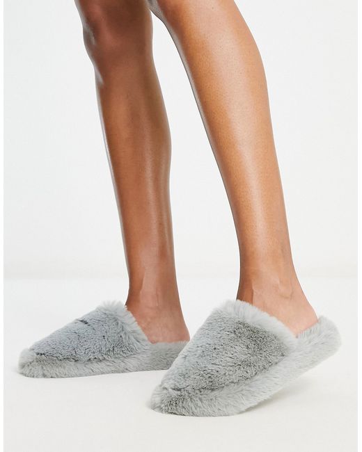 Loungeable super fluffy mule slipper in