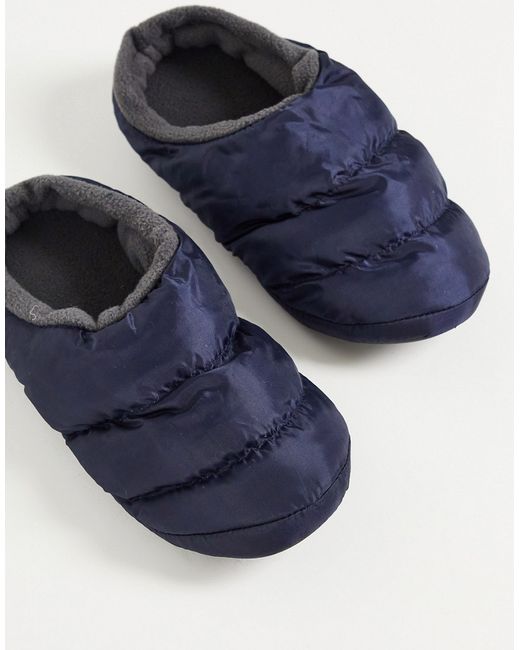 Loungeable padded slippers in