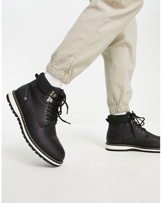 French Connection workwear outdoor boots in