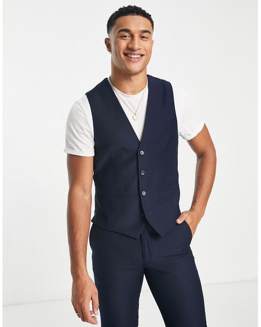 French Connection wedding vest in