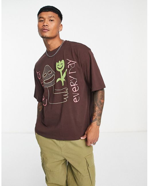 Damson Madder connect everyday t-shirt in