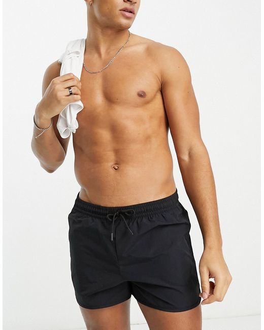 Weekday Tan Structure swim shorts in