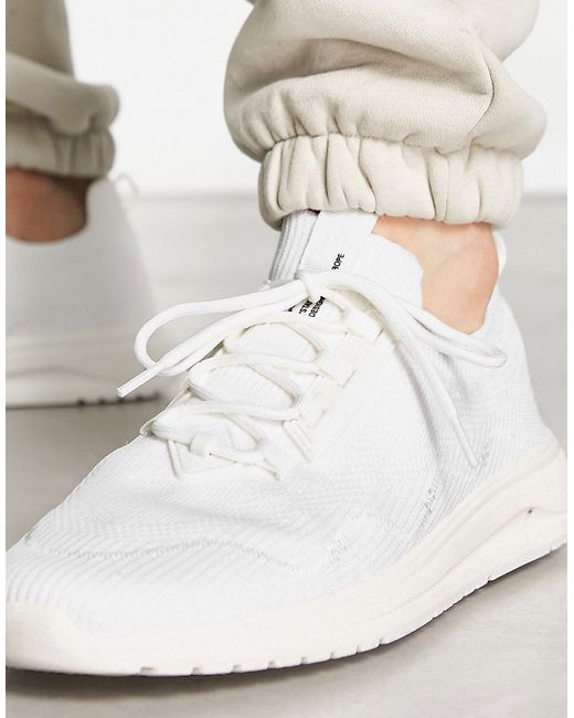 Pull & Bear knit racer sneakers in exclusive at
