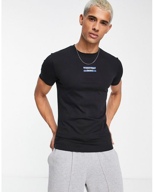 Calvin Klein Jeans chest logo t-shirt in