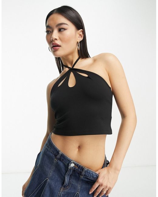 Something New cut out crop top in
