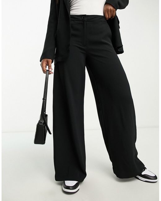 Jdy high waisted wide leg pants in part of a set