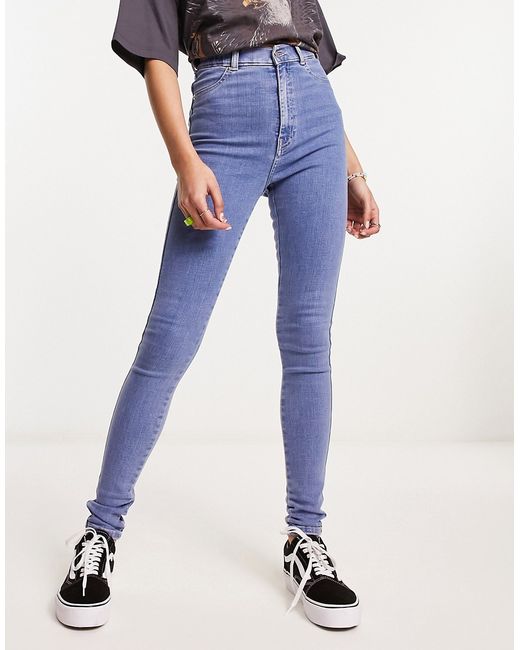 Dr Denim Solitaire skinny jeans in mid